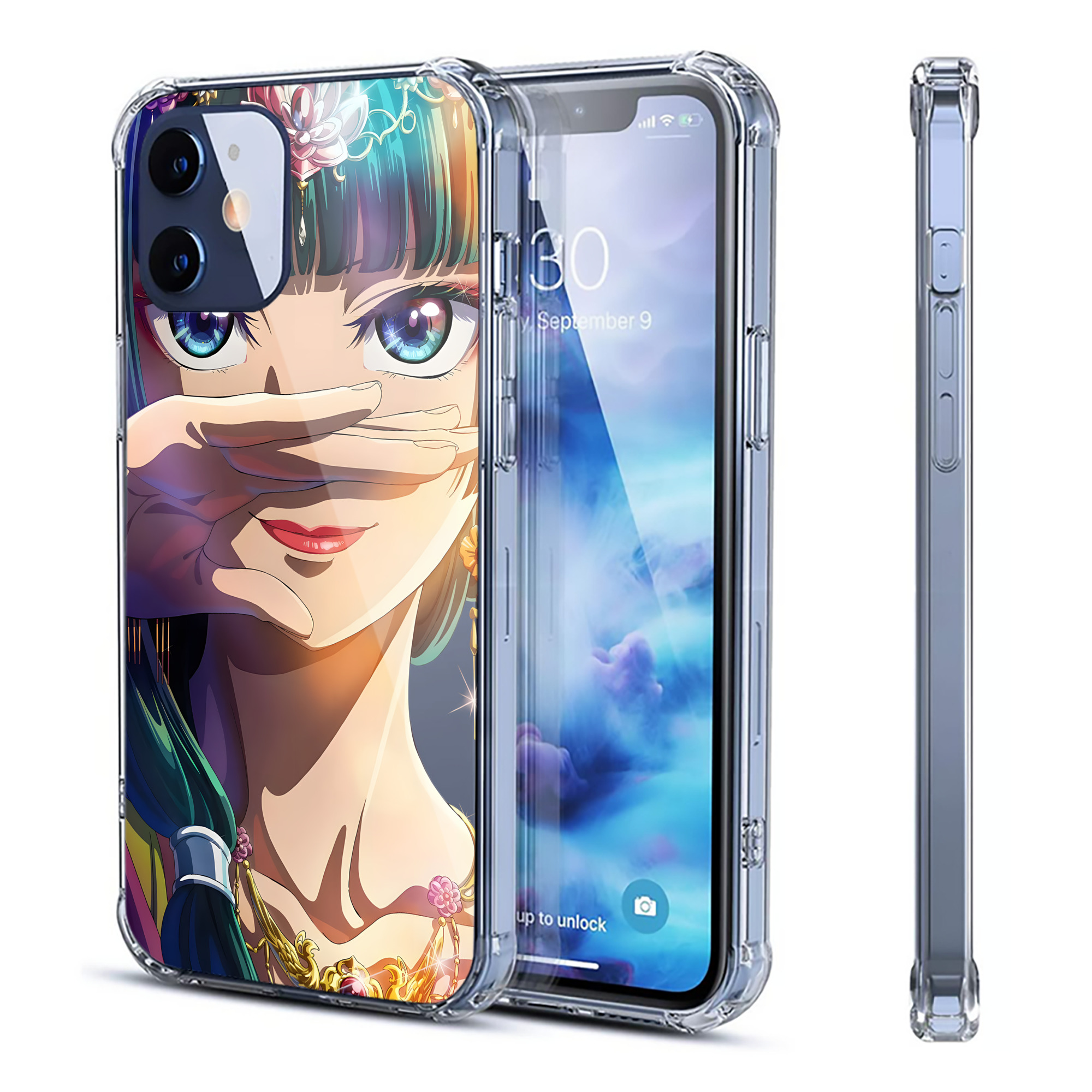 （画像用） 薬屋のひとりごと The Apothecary Diaries 【iPhone 12シリーズ対応】透明スマホケース（クリアソフトケース）